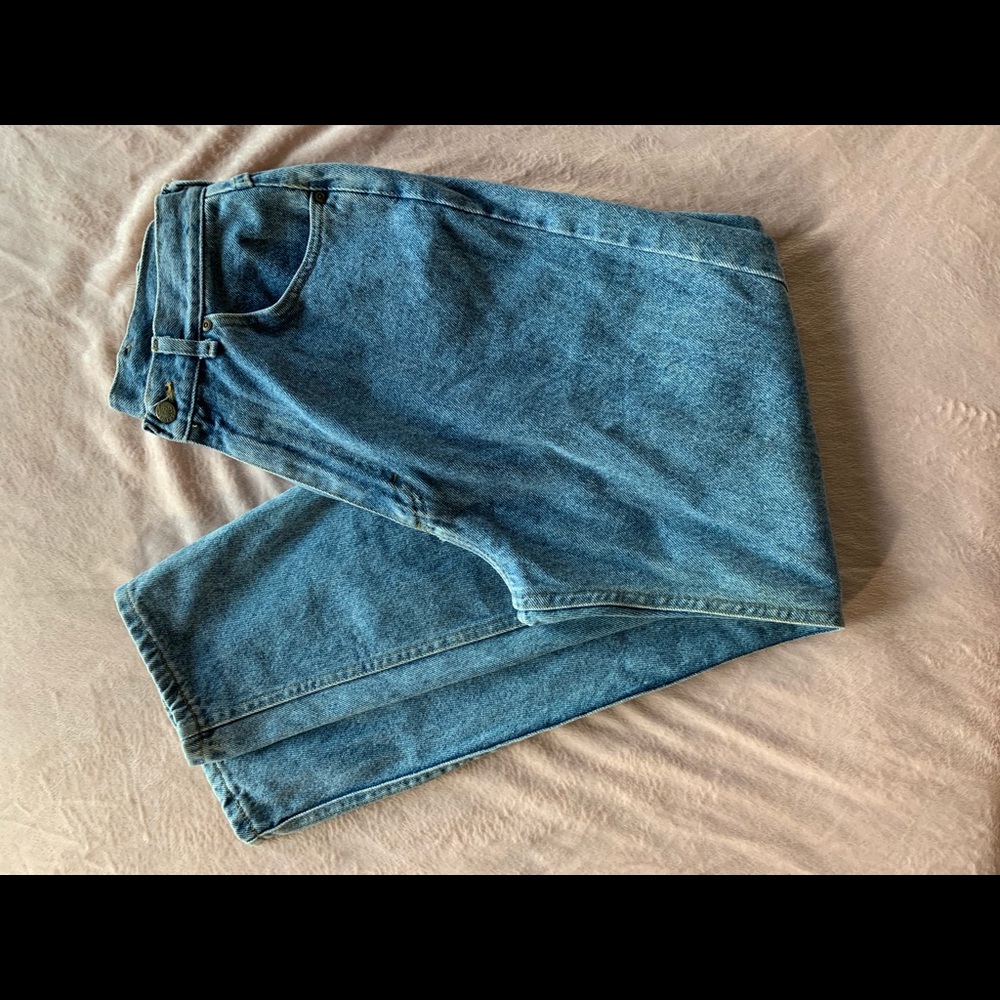 Vintage high rise lee jeans